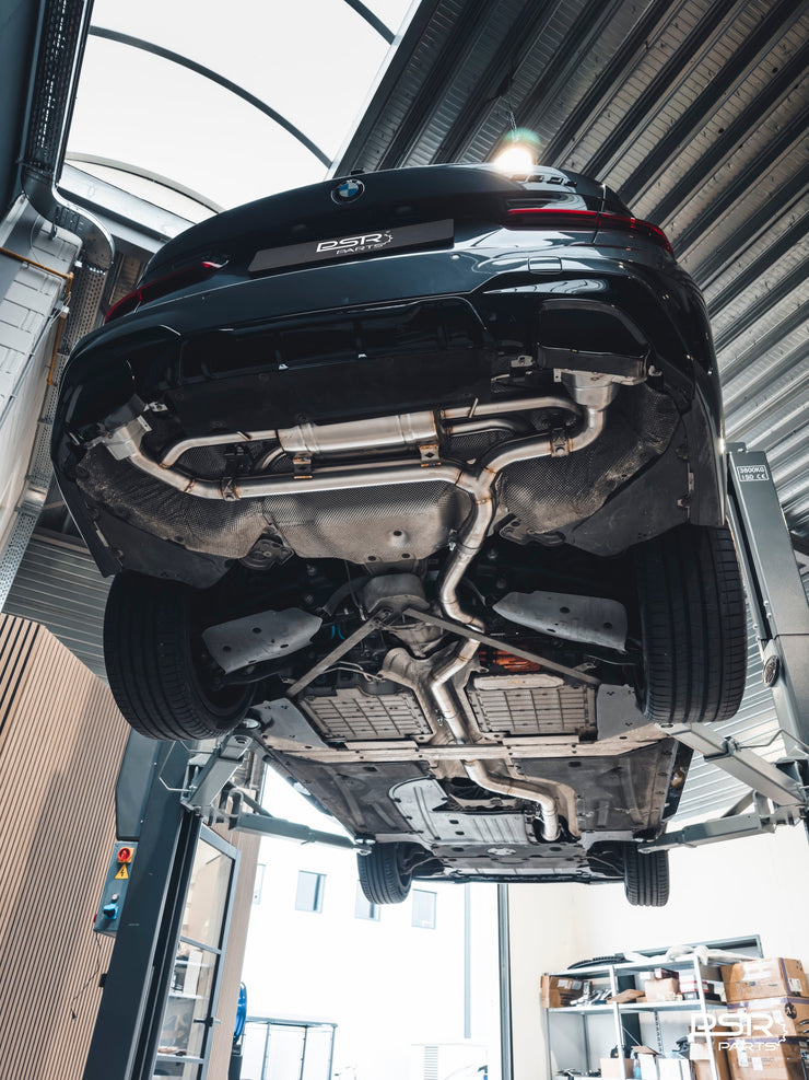 DCE Parts - BMW G20 G21 320e 330e Catback Axleback Slip On Valvetronic Exhaust Rear Muffler