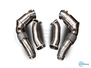 DCE Parts -  BMW S63B44T2 - BMW F90 M5 F91 F92 F93 M8 X5M F96 X6M F96 (OPF 2020+) - Catless / High Flow Cat Downpipe