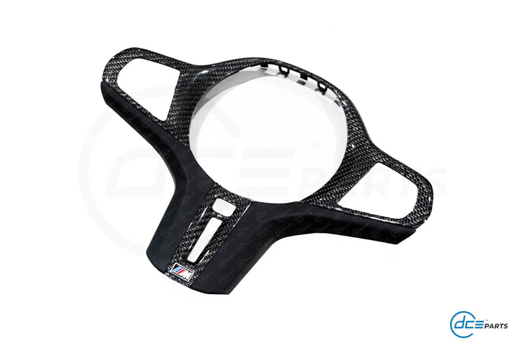 Carbon Fibre M-Style Steering Wheel Trim Replacement for BMW M Sport Steering Wheel (F40 F44 G20 G21 G22 G23 G26 G80 G82 G42 G30 G31 F90)