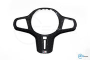Carbon Fibre M-Style Steering Wheel Trim Replacement for BMW M Sport Steering Wheel (F40 F44 G20 G21 G22 G23 G26 G80 G82 G42 G30 G31 F90)