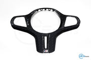 Carbon Fibre M-Style Steering Wheel Trim Replacement for BMW M Sport Steering Wheel (F40 F44 G20 G21 G22 G23 G26 G80 G82 G42 G30 G31 F90)