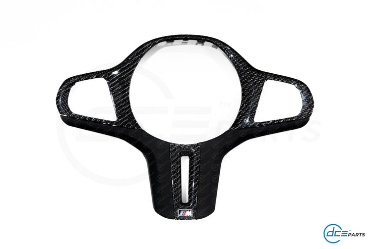 Carbon Fibre M-Style Steering Wheel Trim Replacement for BMW M Sport Steering Wheel (F40 F44 G20 G21 G22 G23 G26 G80 G82 G42 G30 G31 F90)