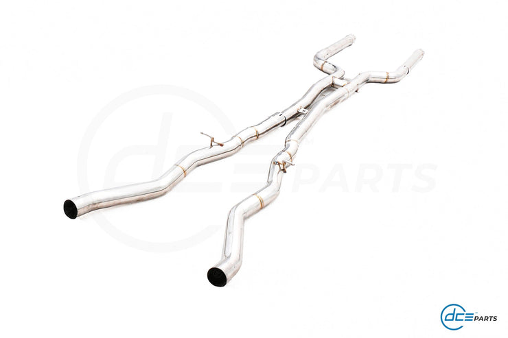 DCE Parts - BMW S63B44 - BMW M5 F90 LCI OPF GPF Bypass - Midpipe Exhaust